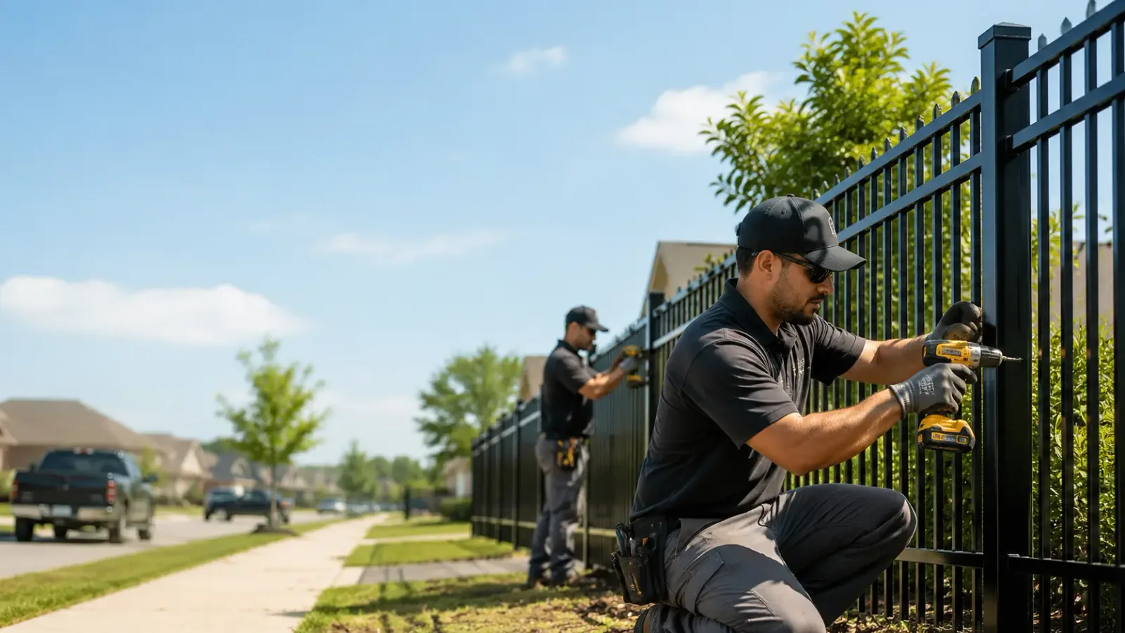 Metal Fence Installation in New Rockford, ND